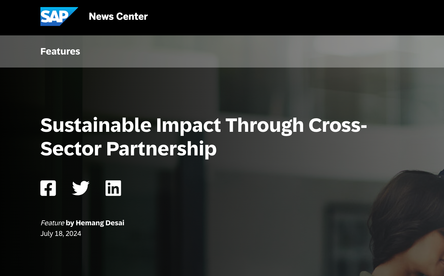 SAP sustainable impact and Elli Cares